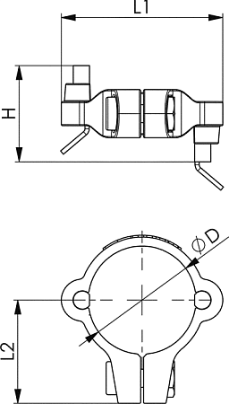 Комплект крепления с датчиками арт. 6109ZB-01