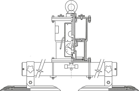 Независимая от сети Вакуумная траверса BASIC LIFT 100/1L