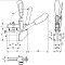 Вертикальное зажимное устройство с предохранительным фиксатором №6803S
